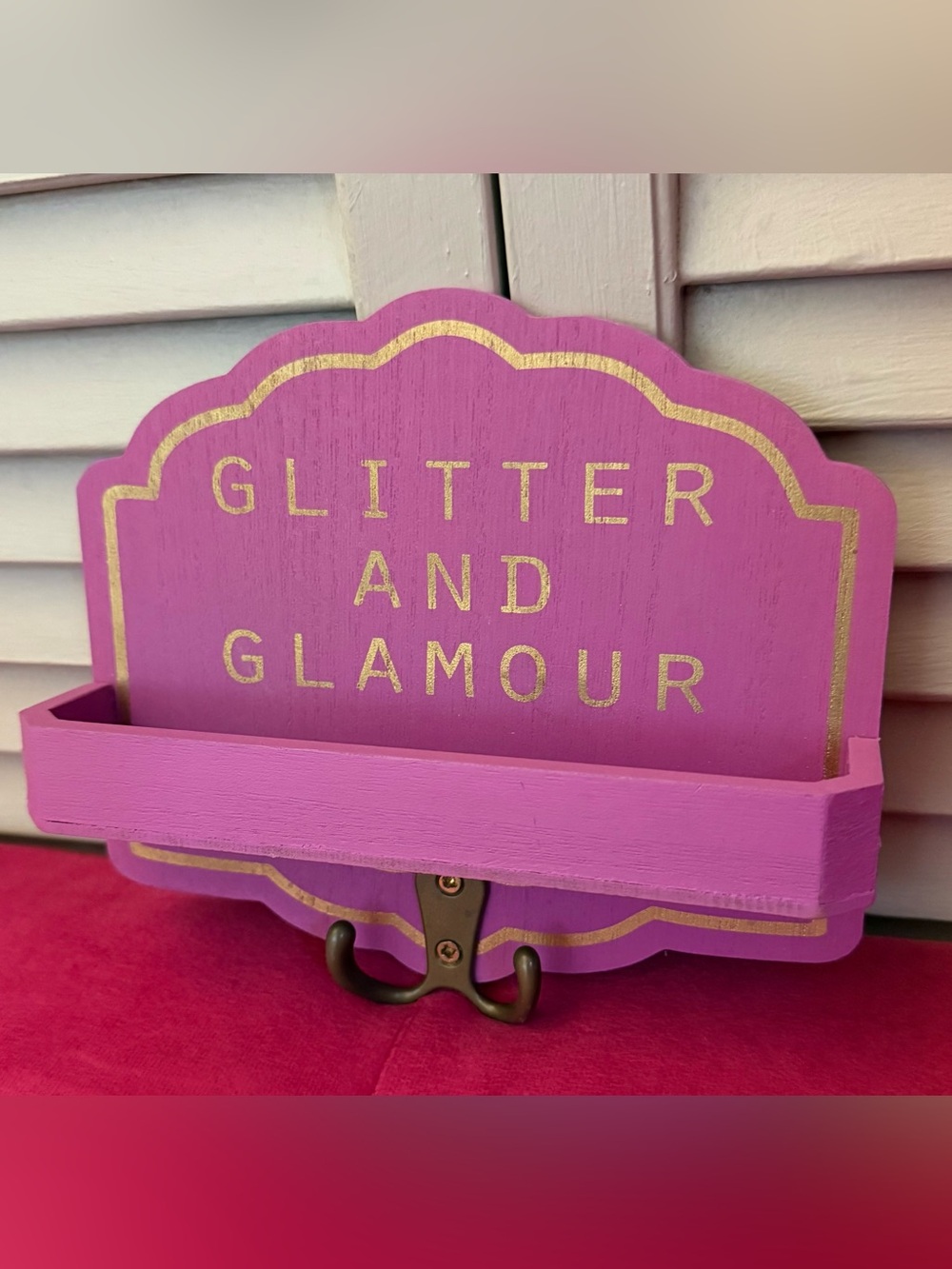 💗PINK WALL JEWELRY ORGANIZER💗